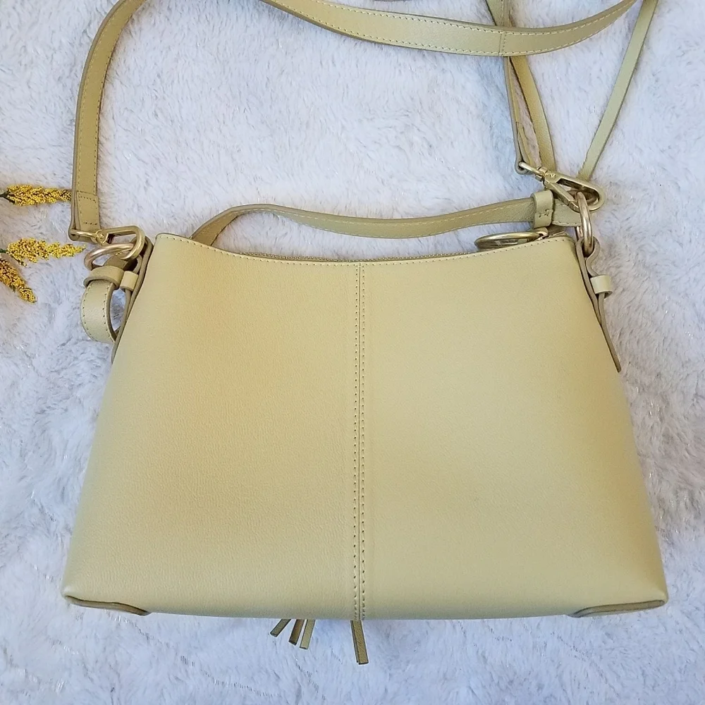 See by Chloé Yellow Joan Crossbody Shoulder Bag